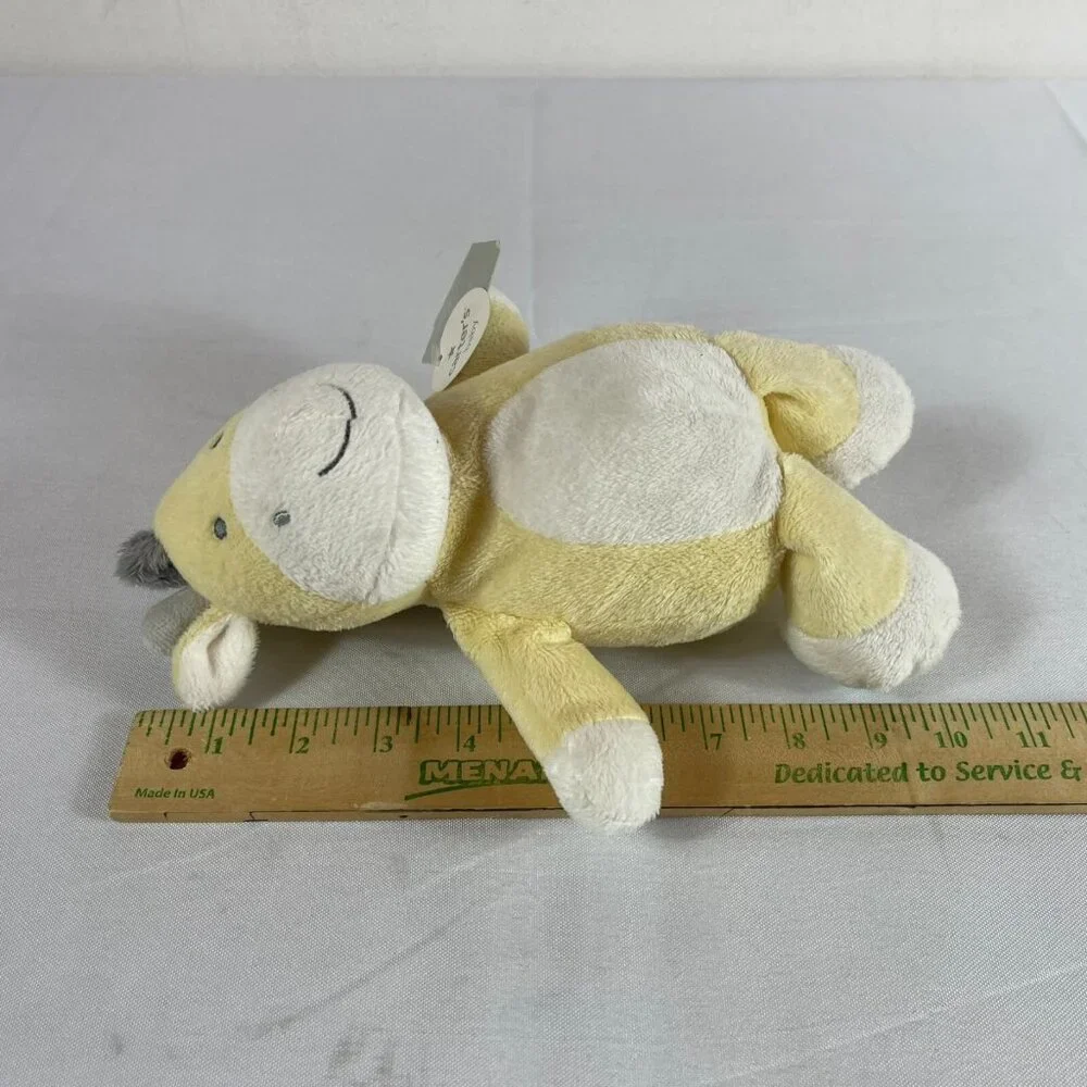 Carters Baby Giraffe Yellow Gray Plush 9